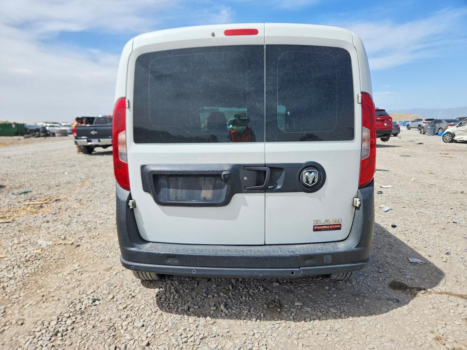 2018 Ram Promaster city VIN ZFBERFAB7J6L84536 COPART salvage auction — MINOR DENT/SCRATCHES, Ut - Certificate Of Title, sold $1,400 on 2026-07-21 (photo 6)