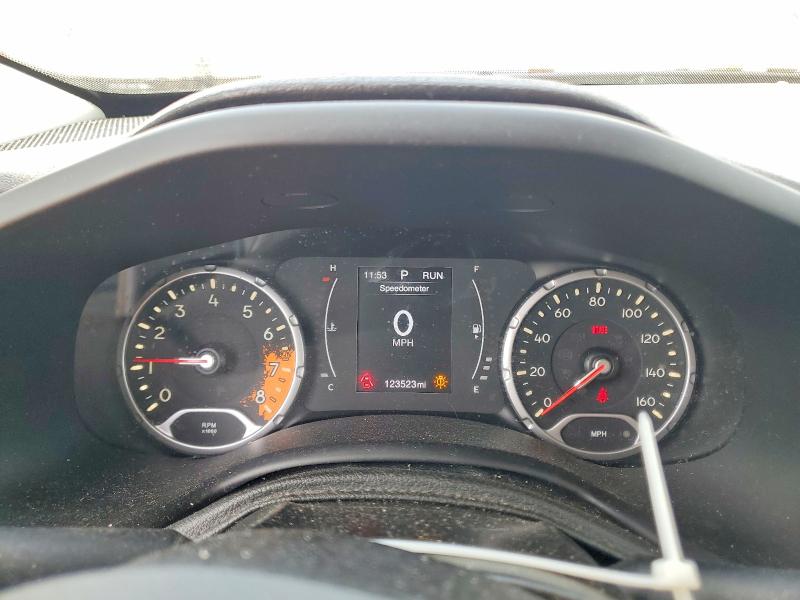 2017 Jeep Renegade VIN ZACCJABB5HPG26552 COPART salvage auction — FRONT END, In - Cert Of Title-Salvage Title, sold $575 on 2026-08-03 (photo 9)