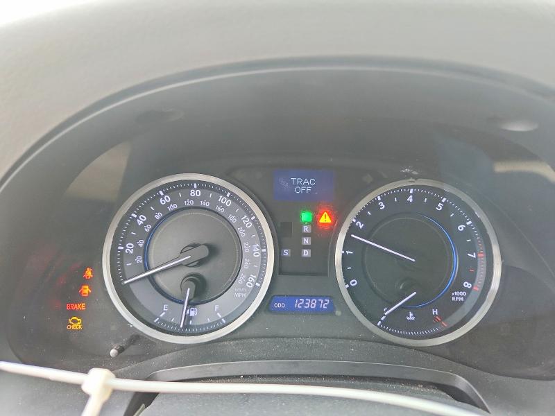 2012 Lexus VIN JTHBF5C27C5163669 COPART salvage auction — FRONT END, Tn - Salvage Certificate, sold $175 on 2026-07-21 (photo 9)