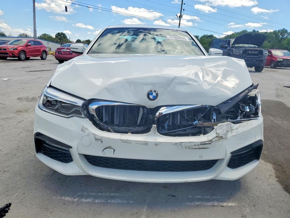 2017 BMW 5er VIN WBAJE5C38HG915879 COPART salvage auction — FRONT END, Tn - Salvage Certificate, sold $10,000 on 2026-07-27 (photo 5)