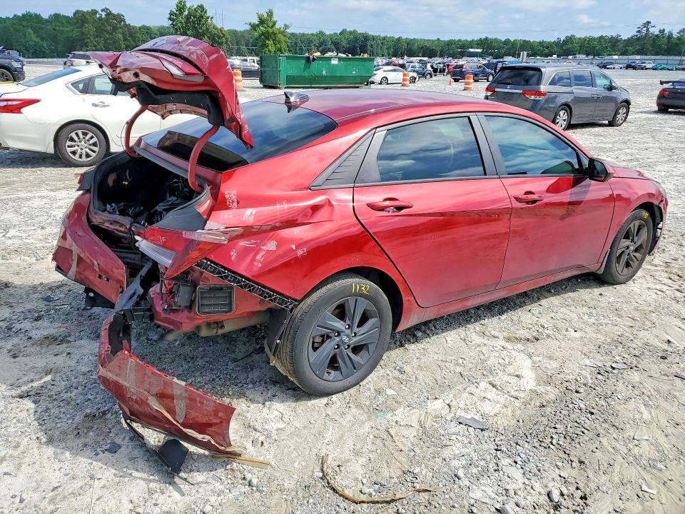2023 Hyundai Elantra VIN KMHLM4AG1PU591121 COPART salvage auction — REAR END, Ga - Cert Of Title-Salvage, sold $325 on 2026-08-03 (photo 3)