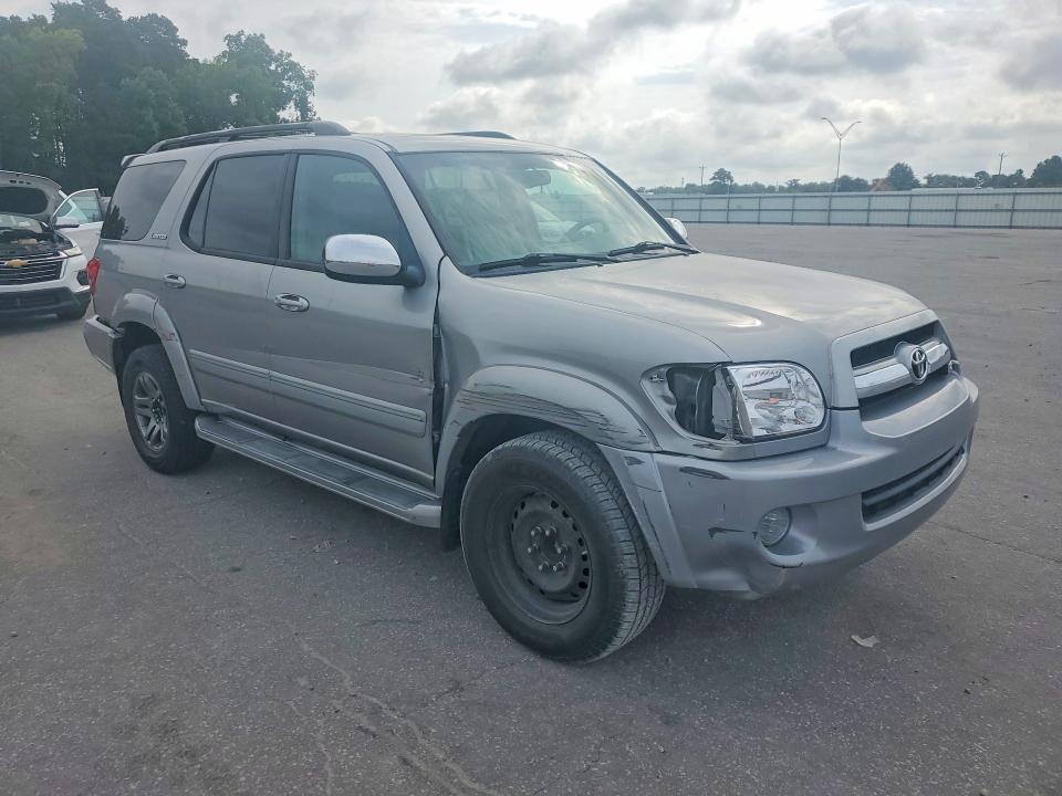 2007 Toyota Sequoia VIN 5TDZT38A67S291897 COPART salvage auction — FRONT END, Nc - Salvage Certificate Of Title, sold $1,100 on 2026-07-21 (photo 4)