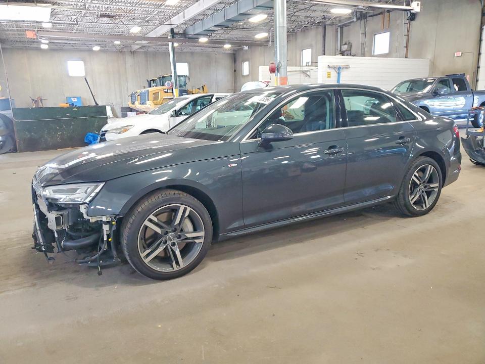 2017 Audi A4 VIN WAUENAF46HN040229 COPART salvage auction — FRONT END, Mn - Cert Of Title-Salvage, sold $450 on 2026-07-30 (photo 1)