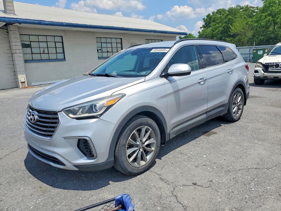 2017 Hyundai Santa fe VIN KM8SMDHF2HU257111 COPART salvage auction — MINOR DENT/SCRATCHES, Pa - Non Public Clean Title, sold $1,650 on 2026-07-14 (photo 1)