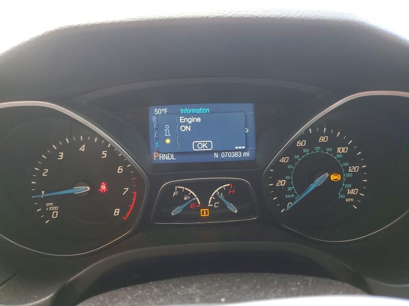 2014 Ford Focus VIN 1FADP3F23EL374542 COPART salvage auction — FRONT END, Ca - Salvage Certificate, sold $775 on 2026-07-09 (photo 9)