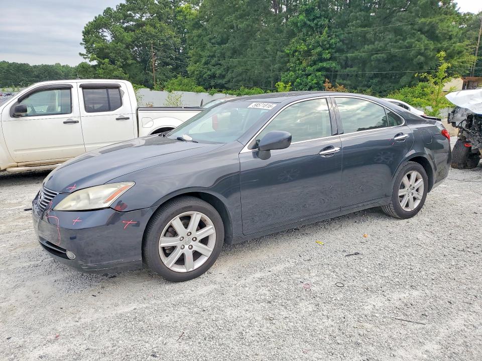2007 Lexus Es 350 VIN JTHBJ46G672121887 COPART salvage auction — REAR END, GA - CERT OF TITLE-SALVAGE (P), sold $1,000 on 2026-07-27 (photo 1)