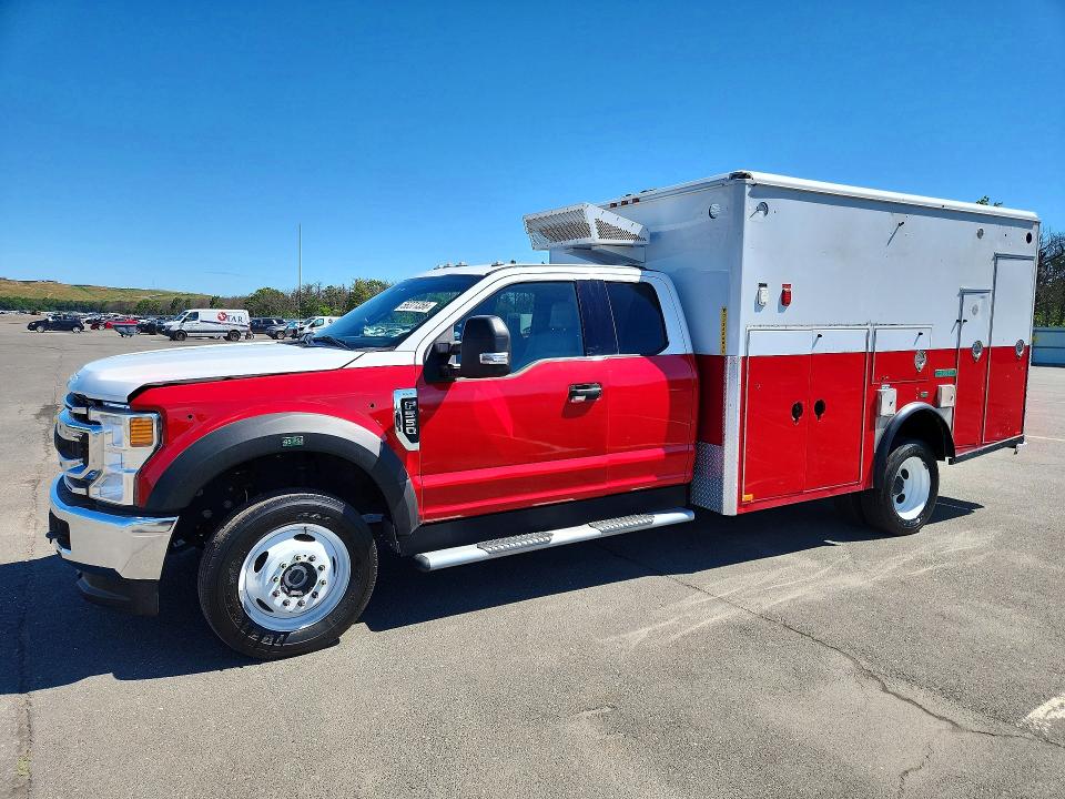 2020 Ford F-550 super duty VIN 1FD0X5HT1LED25010 COPART salvage auction — MINOR DENT/SCRATCHES, Ny - Certificate Of Title, sold $27,500 on 2026-07-29 (photo 1)