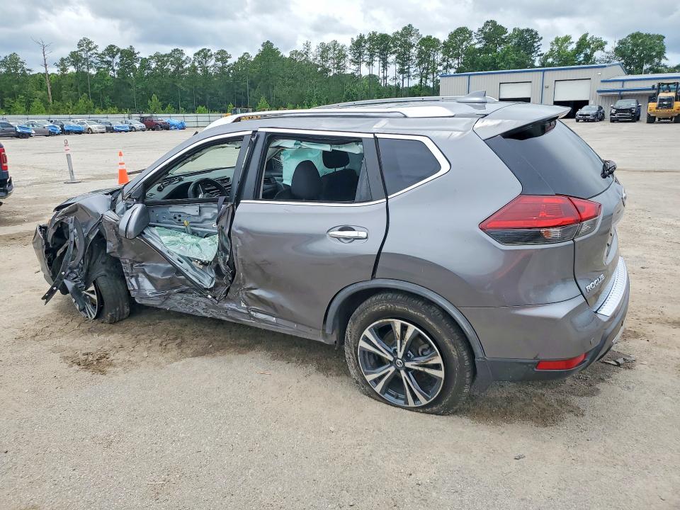 2020 Nissan Rogue VIN JN8AT2MT9LW016800 COPART salvage auction — SIDE, Sc - Cert Of Title-Salvage, sold $1,200 on 2026-07-29 (photo 2)