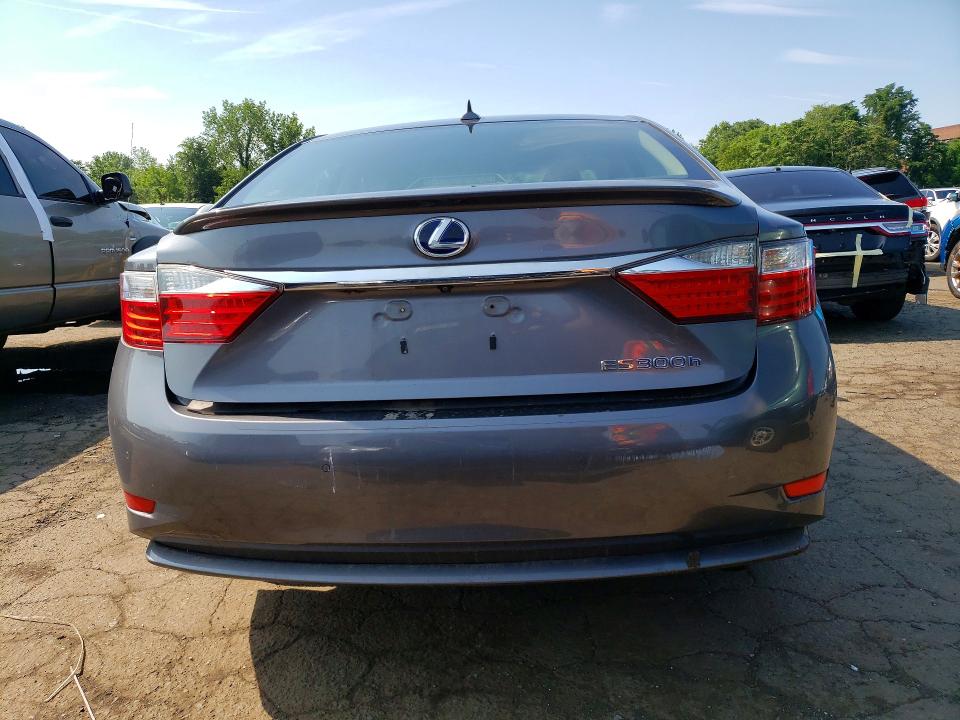 2013 Lexus Es 300h VIN JTHBW1GG8D2038858 COPART salvage auction — FRONT END, Ct - Cert Of Title-Salvage, sold $975 on 2026-07-17 (photo 6)