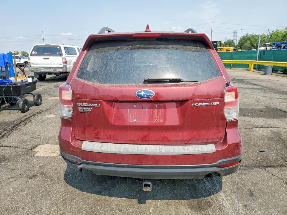 2018 Subaru VIN JF2SJAGC7JH432293 COPART salvage auction — ROLLOVER, Co - Public - Salvage Title, sold $525 on 2026-07-09 (photo 6)