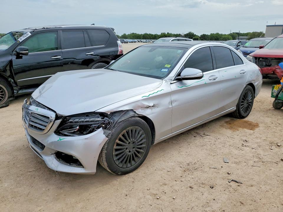 2015 Mercedes-benz VIN 55SWF4KB9FU040357 COPART salvage auction — FRONT END, Tx - Salvage Vehicle Title, sold $1,950 on 2026-07-09 (photo 1)