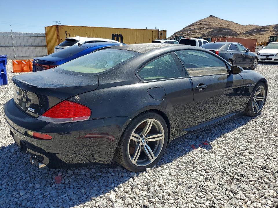 2006 BMW M6 VIN WBSEH93476B797225 COPART salvage auction — MECHANICAL, Az - Certificate Of Title, sold $150 on 2026-07-27 (photo 3)