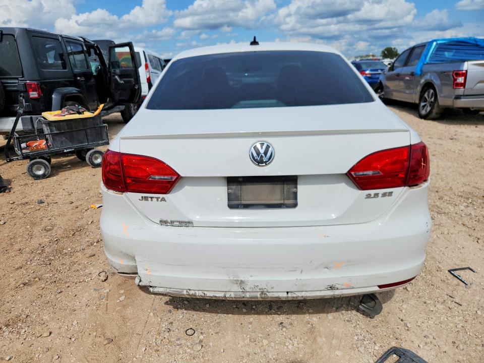 2012 Volkswagen Jetta VIN 3VWDX7AJXCM324181 COPART salvage auction — REAR END, Tx - Salvage Vehicle Title, sold $1,900 on 2026-07-09 (photo 6)