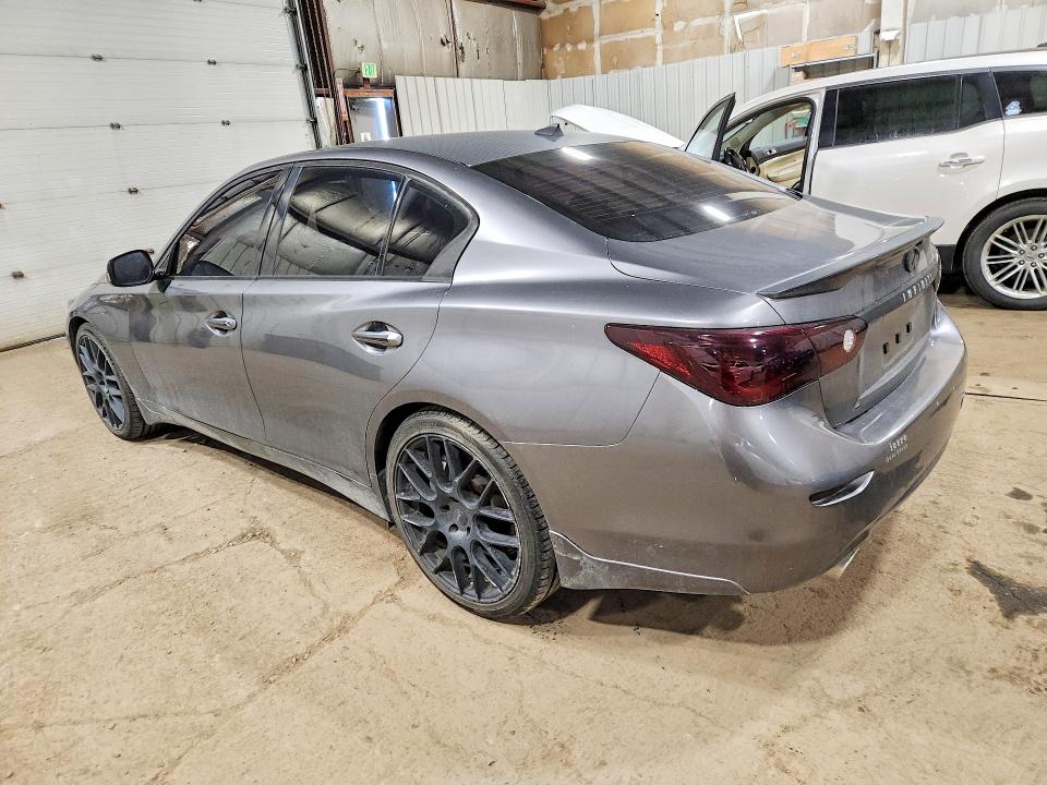 2014 Infiniti Q50 VIN JN1AV7ARXEM703149 COPART salvage auction — MINOR DENT/SCRATCHES, Ak - Certificate Of Vehicle Title (P), sold $4,700 on 2026-07-14 (photo 2)