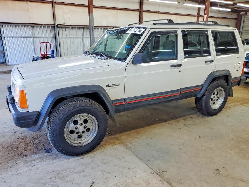 1996 Jeep Cherokee VIN 1J4FJ68S4TL222070 COPART salvage auction — ROOF, Nc - Salvage Certificate Of Title, sold $825 on 2026-07-22 (photo 1)
