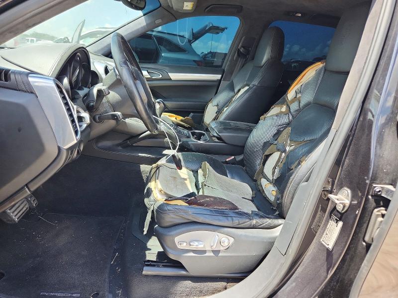 2011 Porsche Cayenne VIN WP1AC2A26BLA85286 COPART salvage auction — WATER/FLOOD, TX - SALVAGE TITLE-FLOOD DAMAGE, sold $1,850 on 2026-07-07 (photo 7)