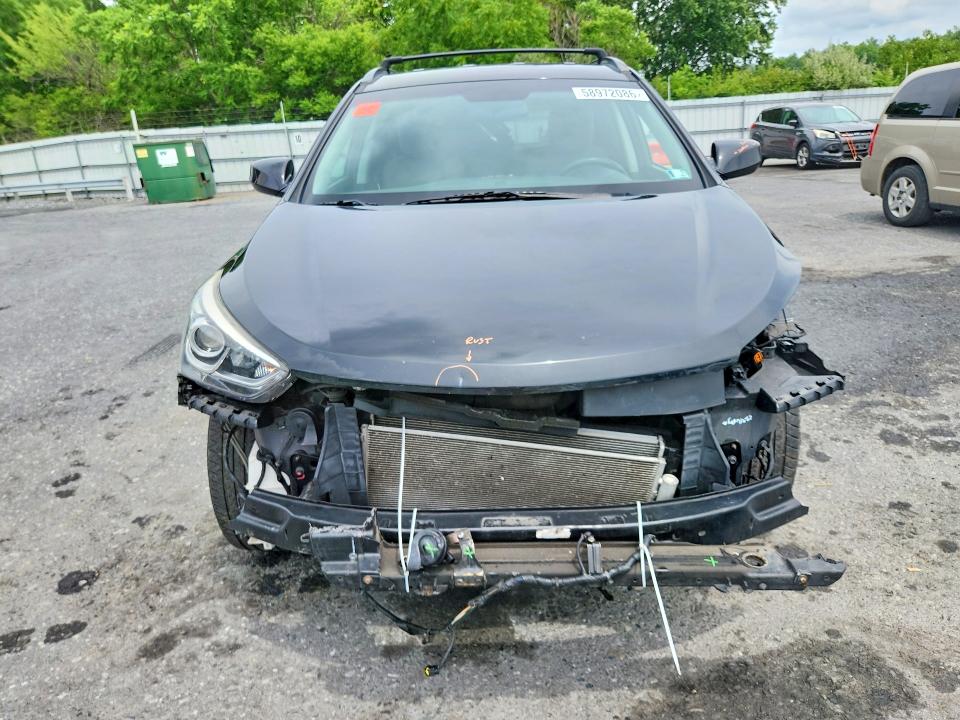 2017 Hyundai Santa fe VIN 5XYZUDLB7HG400966 COPART salvage auction — FRONT END, Pa - Certificate Of Salvage, sold $2,350 on 2026-07-07 (photo 5)