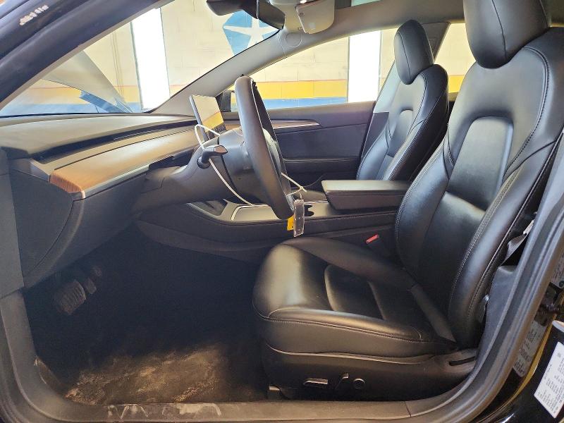 2023 Tesla Model 3 VIN 5YJ3E1EA7PF437527 COPART salvage auction — REAR END, In - Certificate Of Title, sold $9,200 on 2026-07-06 (photo 7)