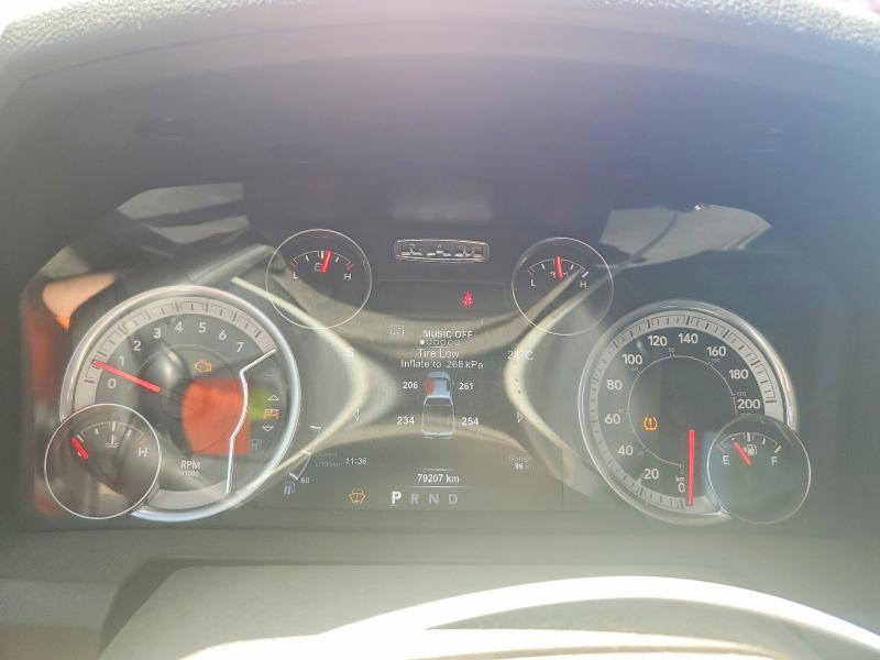 2018 Ram 1500 VIN 1C6RR7GT4JS214685 COPART salvage auction — NORMAL WEAR, Pe - Clean Title (P), sold $8,000 on 2026-07-03 (photo 9)