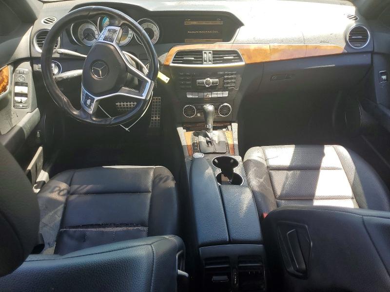 2012 Mercedes-benz C-klasse VIN WDDGF4HB2CR207313 COPART salvage auction — FRONT END, CA - SALVAGE CERTIFICATE, sold $425 on 2026-07-31 (photo 8)