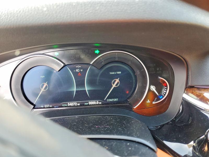 2019 BMW 5er VIN WBAJE7C51KWW45209 COPART salvage auction — FRONT END, Ky - Cert Of Title-Salvage, sold $7,100 on 2026-07-23 (photo 9)
