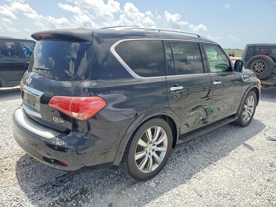 2012 Infiniti VIN JN8AZ2NF7C9515634 COPART salvage auction — MECHANICAL, La - Certificate Of Title, sold $1,200 on 2026-07-27 (photo 3)