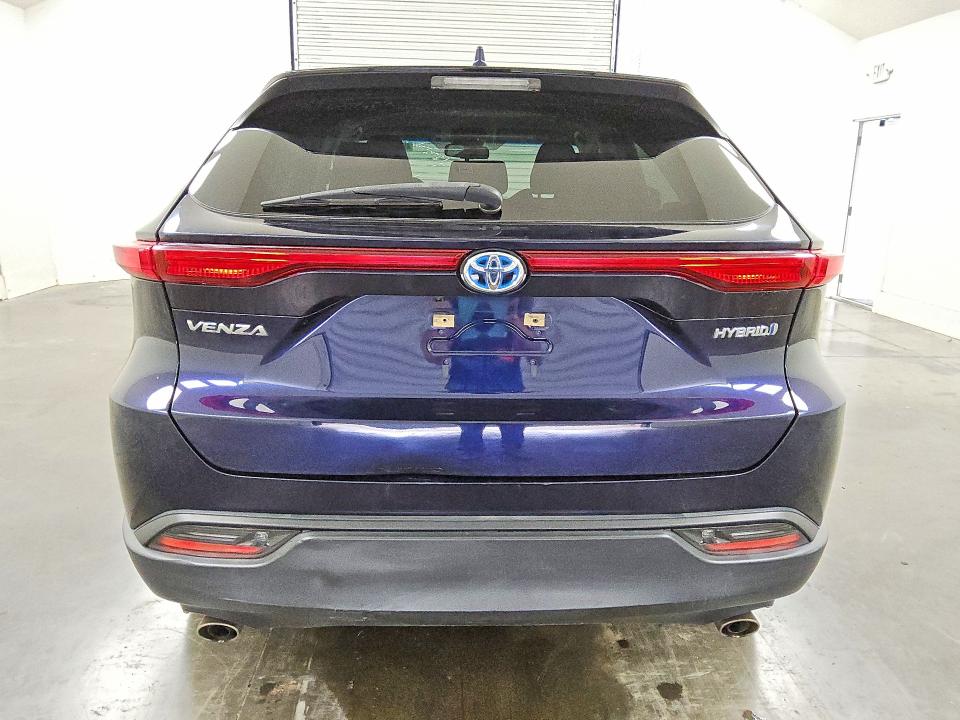2021 Toyota Venza VIN JTEAAAAH3MJ046980 COPART salvage auction — FRONT END, Tx - Certificate Of Title, sold $10,500 on 2026-07-07 (photo 6)