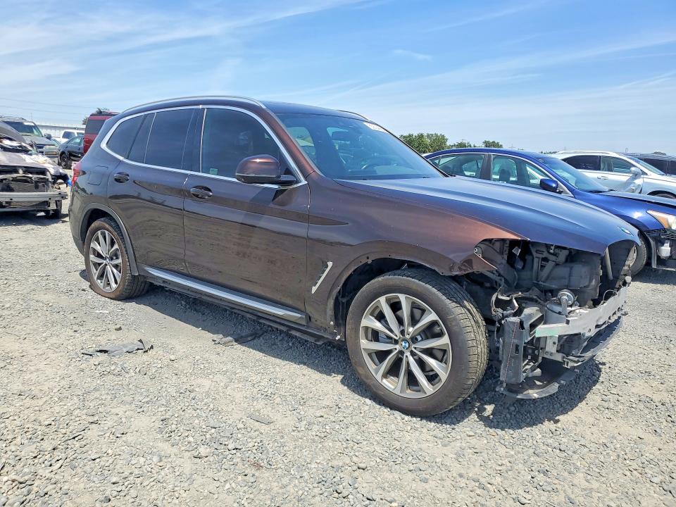 2019 BMW VIN 5UXTR9C54KLD97987 COPART salvage auction — FRONT END, Ca - Salvage Certificate, sold $9,400 on 2026-07-09 (photo 4)