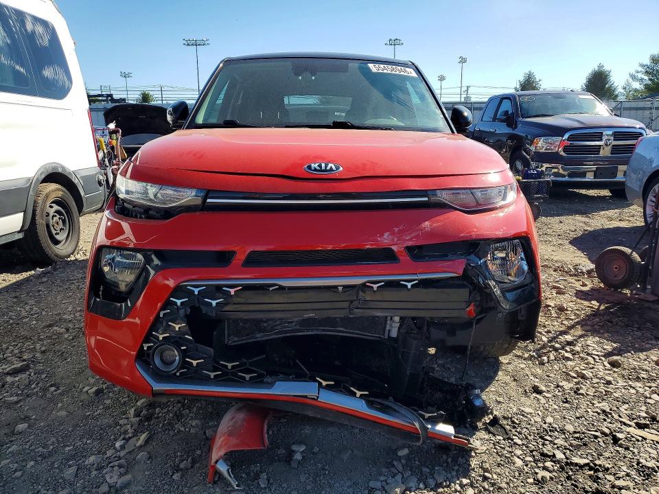 2020 Kia Soul VIN KNDJ63AUXL7058716 COPART salvage auction — FRONT END, Md - Cert Of Salvage > 75% Damage, sold $1,950 on 2026-07-27 (photo 5)