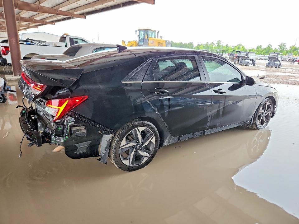 2023 Hyundai Elantra VIN KMHLP4AG3PU501801 COPART salvage auction — REAR END, Tx - Salvage Vehicle Title, sold $3,500 on 2026-07-24 (photo 3)