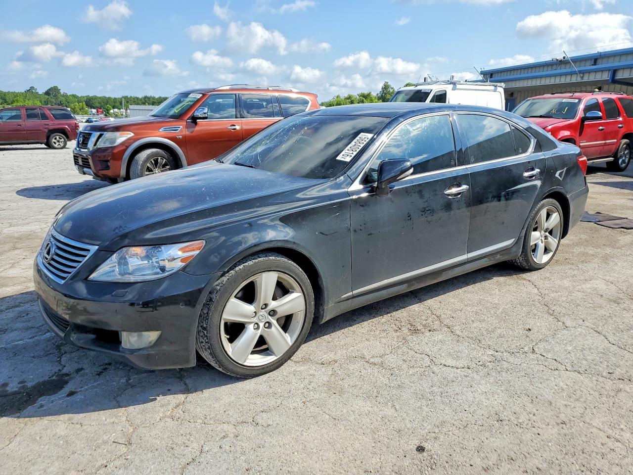 2012 Lexus LS 460 VIN JTHBL5EF5C5112065 COPART salvage auction — Front End, TN - SALVAGE CERTIFICATE, sold $1,750 on 2026-07-09 (photo 1)