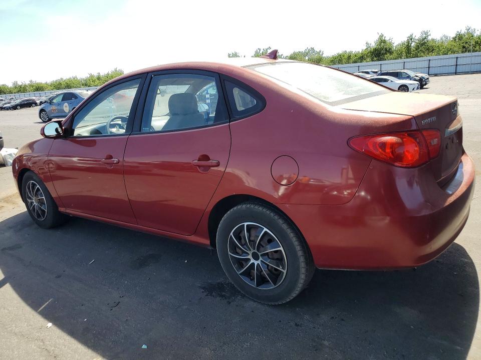 2010 Hyundai Elantra VIN KMHDU4AD3AU843890 COPART salvage auction — FRONT END, Ca - Salvage Certificate, sold $825 on 2026-07-20 (photo 2)