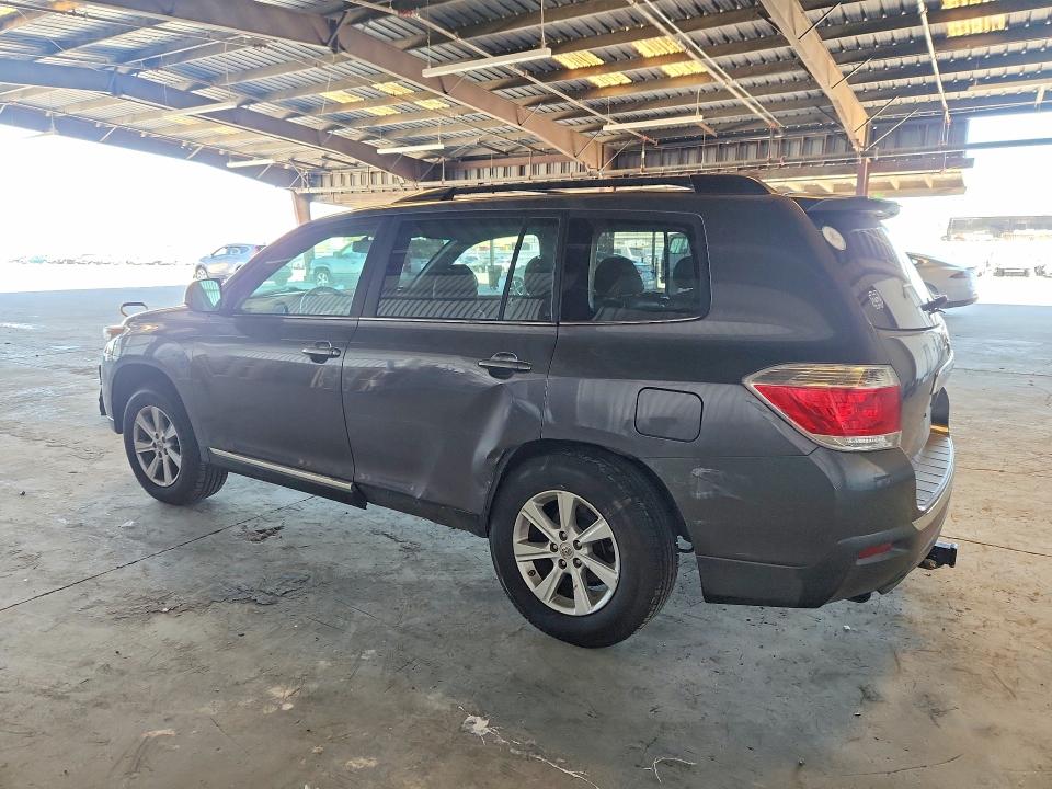 2011 Toyota Highlander VIN 5TDBK3EH0BS066289 COPART salvage auction — SIDE, Ca - Salvage Certificate, sold $2,500 on 2026-07-13 (photo 2)