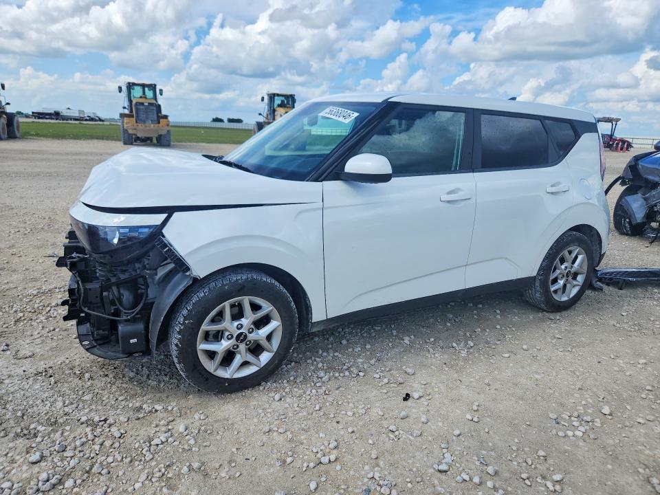 2024 Kia Soul VIN KNDJ23AU7R7912873 COPART salvage auction — FRONT END, Tx - Salvage Vehicle Title, sold $2,950 on 2026-07-16 (photo 1)