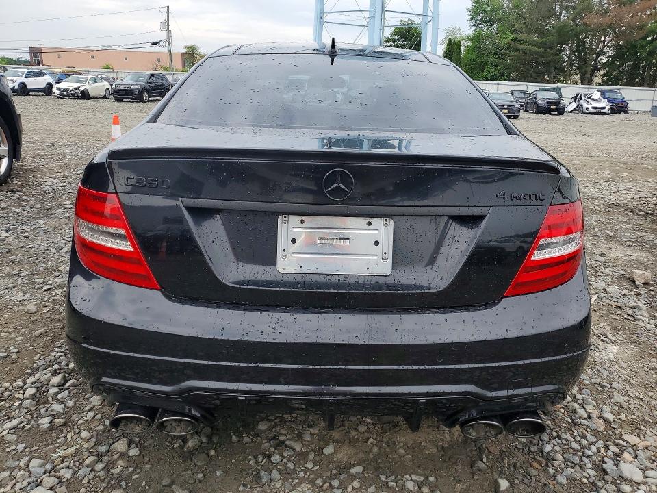 2013 Mercedes-benz C-klasse VIN WDDGJ8JB4DG050073 COPART salvage auction — REAR END, Nj - Cert Of Title-Salvage, sold $225 on 2026-07-29 (photo 6)