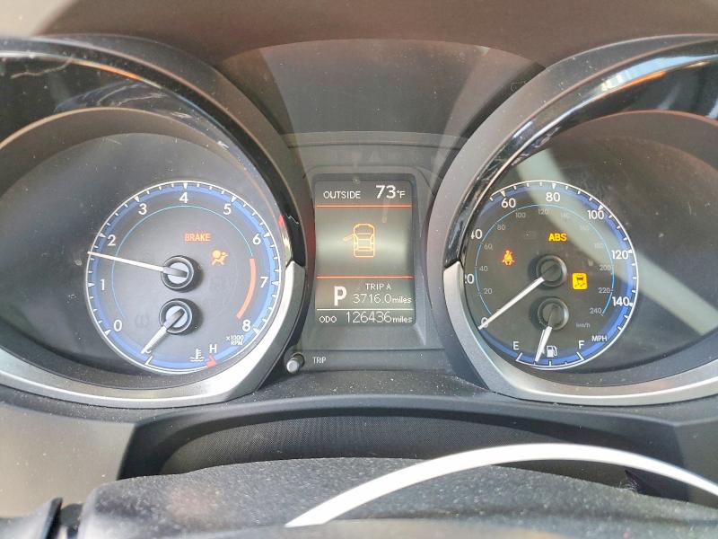 2014 Toyota Corolla VIN 5YFBURHE3EP130871 COPART salvage auction — FRONT END, Wa - Bill Of Sale, sold $125 on 2026-07-21 (photo 9)