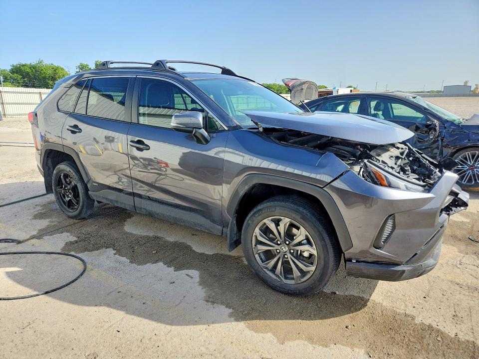 2024 Toyota Rav4 hybrid VIN 4T3RWRFV5RU123542 COPART salvage auction — FRONT END, TX - CERTIFICATE OF TITLE, sold $12,000 on 2026-07-28 (photo 4)