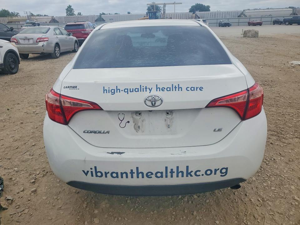 2019 Toyota Corolla VIN 5YFBURHE4KP929702 COPART salvage auction — FRONT END, Ks - Cert Of Title-Salvage, sold $4,150 on 2026-07-16 (photo 6)