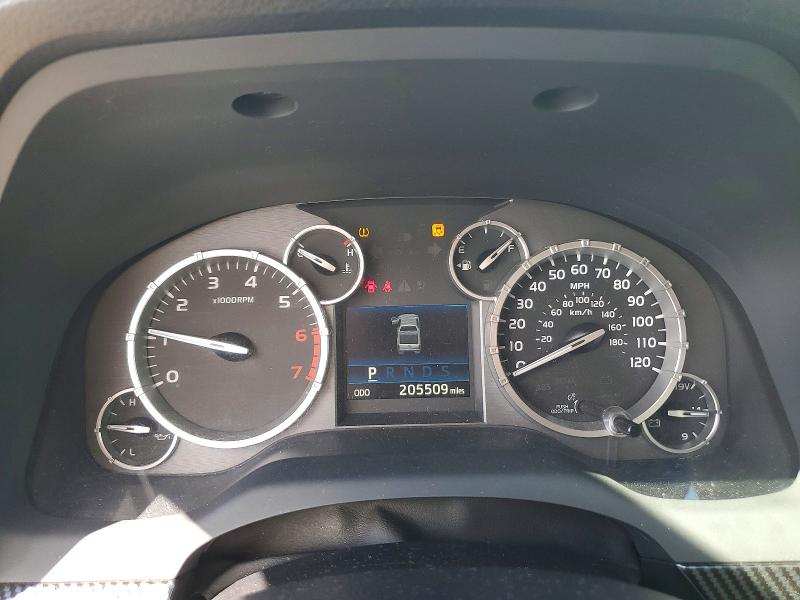 2014 Toyota Tundra VIN 5TFDW5F12EX323610 COPART salvage auction — SIDE, Il - Salvage Certificate, sold $8,300 on 2026-07-29 (photo 9)