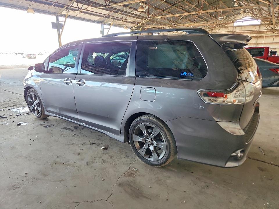 2016 Toyota VIN 5TDXK3DC7GS743079 COPART salvage auction — FRONT END, Az - Cert Of Title - Salvage, sold $2,250 on 2026-07-27 (photo 2)