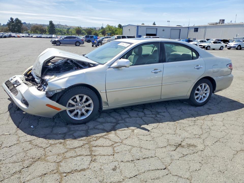 2004 Lexus Es 330 VIN JTHBA30GX45003998 COPART salvage auction — FRONT END, Ca - Salvage Certificate, sold $325 on 2026-07-06 (photo 1)