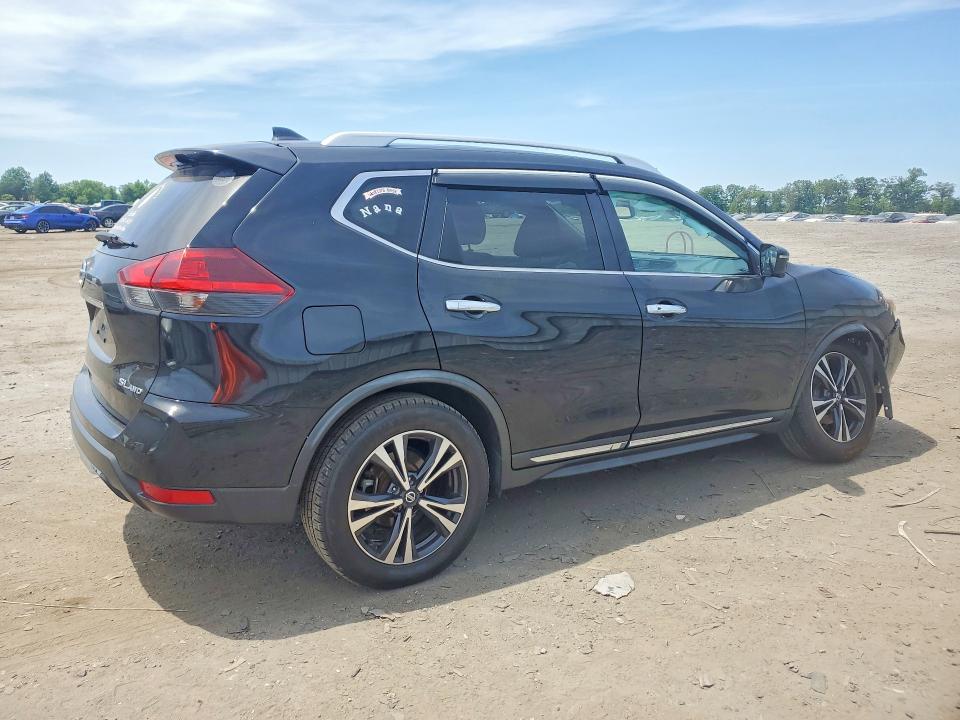 2018 Nissan Rogue VIN JN8AT2MV9JW304010 COPART salvage auction — FRONT END, Va - Cert Of Title - Salvage, sold $4,450 on 2026-07-22 (photo 3)