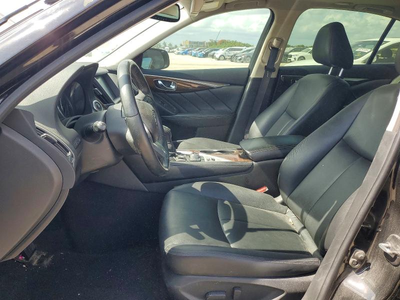 2019 Infiniti Q50 VIN JN1EV7AP6KM514865 COPART salvage auction — FRONT END, Fl - Cert Of Title Slvg Rebuildable, sold $1,350 on 2026-07-22 (photo 7)