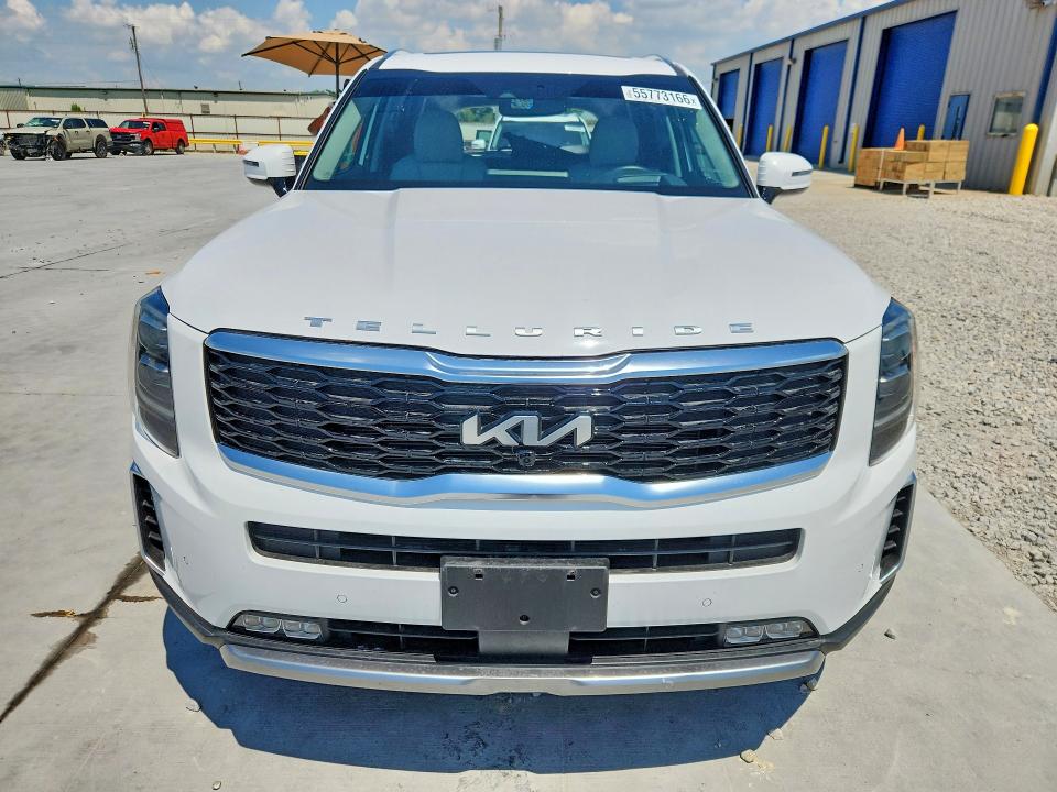 2022 Kia Telluride VIN 5XYP5DHC3NG234009 COPART salvage auction — REAR END, Tx - Certificate Of Title, sold $12,300 on 2026-07-31 (photo 5)