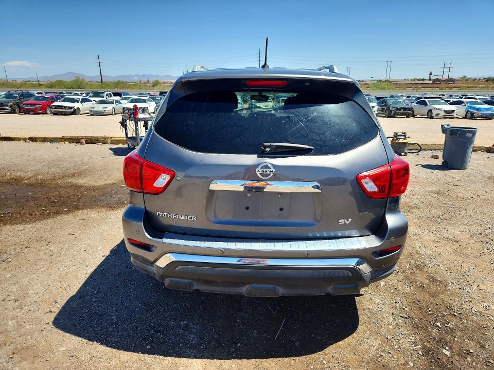 2017 Nissan Pathfinder VIN 5N1DR2MN6HC901985 COPART salvage auction — FRONT END, Az - Certificate Of Title, sold $450 on 2026-07-10 (photo 6)