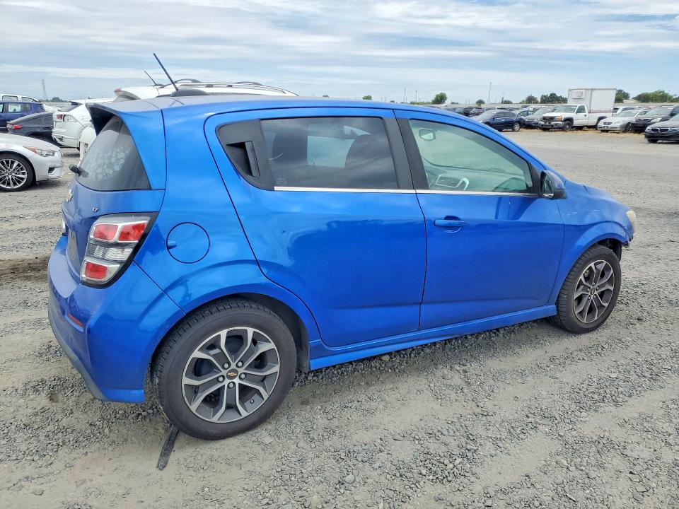 2017 Chevrolet SONIC VIN 1G1JD6SB3H4135528 COPART salvage auction — FRONT END, Ca - Salvage Certificate, sold $525 on 2026-07-09 (photo 3)