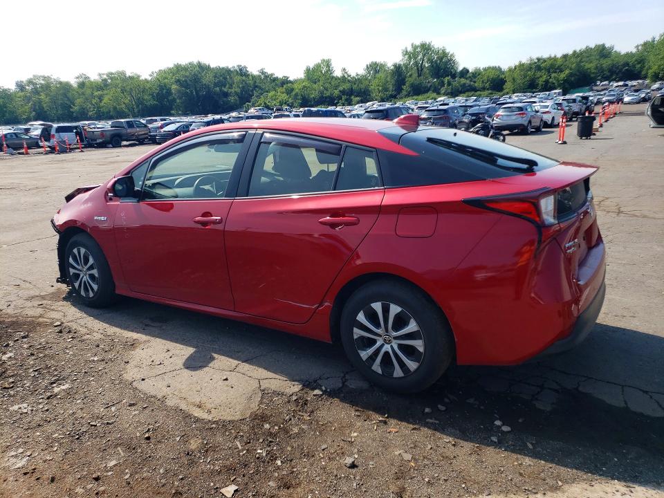2020 Toyota Prius VIN JTDL9RFU9L3013432 COPART salvage auction — FRONT END, CT - CERT OF TITLE-SALVAGE, sold $3,150 on 2026-07-02 (photo 2)