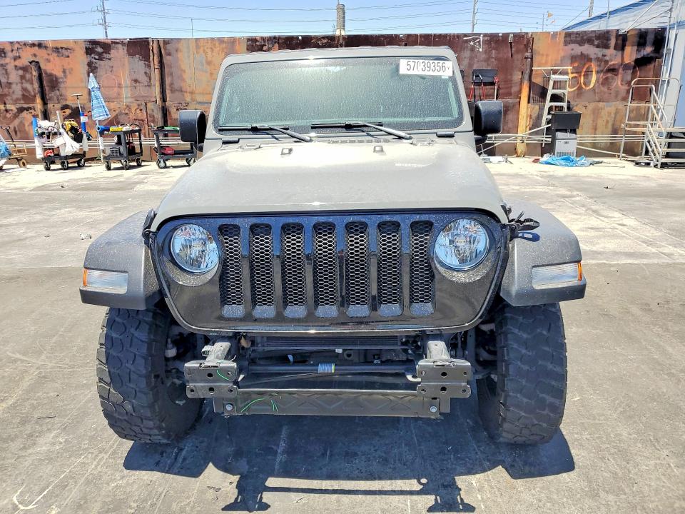 2023 Jeep Wrangler / VIN 1C4HJXAG0PW585593 COPART salvage auction — REAR END, Ca - Salvage Certificate, sold $6,400 on 2026-07-24 (photo 5)