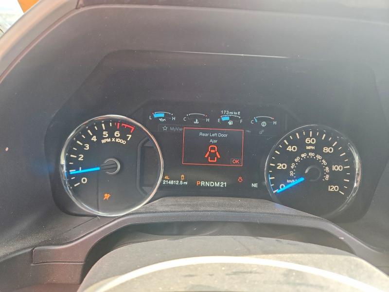 2015 Ford F-150 VIN 1FTEW1EG9FFA42415 COPART salvage auction — FRONT END, Mt - Salvage Certificate Of A Vehic, sold $1,950 on 2026-08-04 (photo 9)