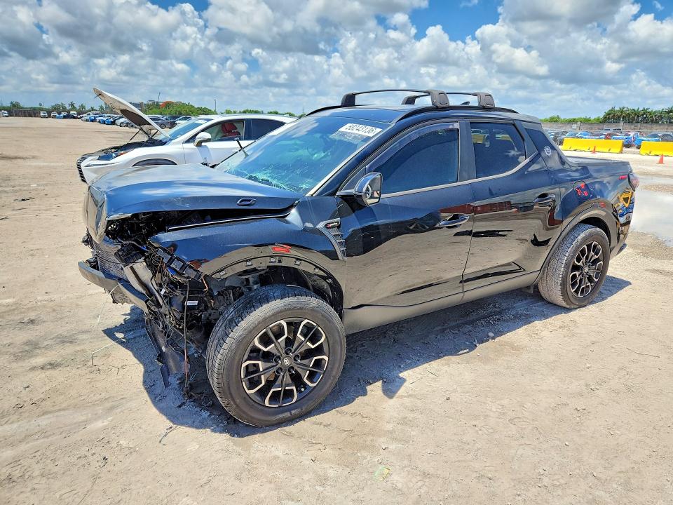2022 Hyundai Santa cruz VIN 5NTJDDAF9NH011870 COPART salvage auction — FRONT END, Salvage Title, sold $3,750 on 2026-07-29 (photo 1)